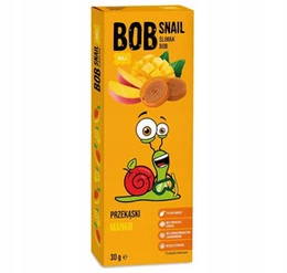 Przekąska Mango Bez Dodatku Cukrów 30g BOB SNAIL