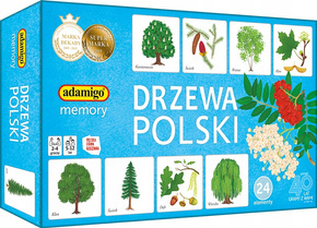 Gra Memory Drzewa Polski Pamięciowa Dla Dzieci Pamięć 5+ Adamigo