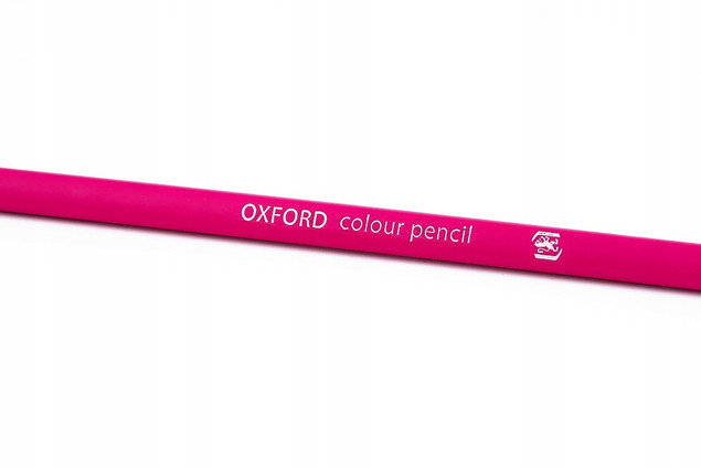 KREDKI OŁÓWKOWE 24 SZT TRÓJKĄTNE OXFORD Z TEMPERÓWKĄ 24 KOLORY