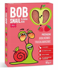 4x Przekąski BOB SNAIL Owocowe MIX Jabłko Malina Truskawka Bez Cukru 240g