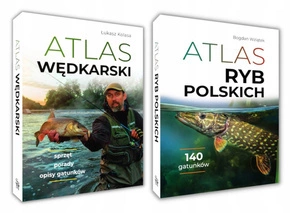 Zestaw | Atlas Ryb Polskich + Atlas Wędkarski Hobby Rozrywka TW SBM