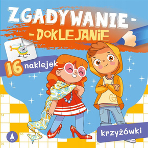 Zgadywanie Doklejanie Krzyżówki 16 Naklejek Sabina Grabias 5+ Skrzat