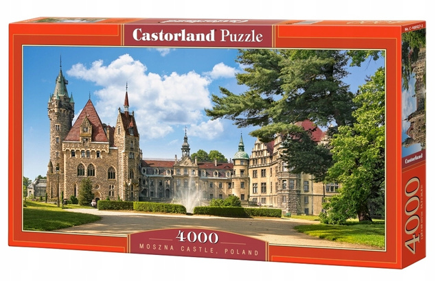 Puzzle 4000 Układanka Moszna ZAMEK w Mosznej Bajkowy 9+ Castorland