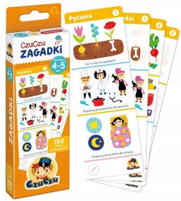 CzuCzu | Zagadki 4–5 lat – 150 zagadek dla dzieci