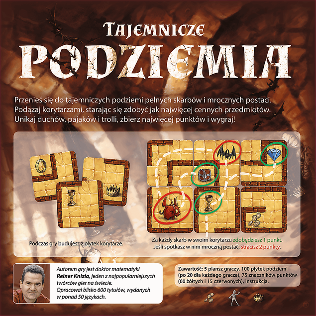 Gra Tajemnicze podziemia 02305 Trefl