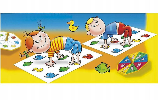 Wygibajtus Twister Gra Zręcznościowa Ruchowa 6+ Alexander 0336