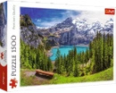 Trefl Puzzle 1500 Jezioro Oeschinen Alpy Szwajcaria 26166