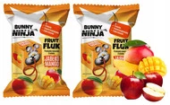 BUNNY NINJA Przekąska Owocowa JABŁKO MANGO Fruit Fluk 15g x2