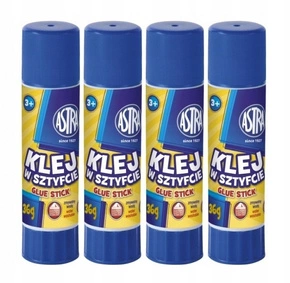 4x Klej w Sztyfcie XL 36g Astra