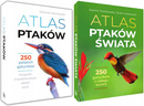 Zestaw Książek O PTAKACH Atlas Ptaków Polskich i Świata 500 Gatunków TW SBM