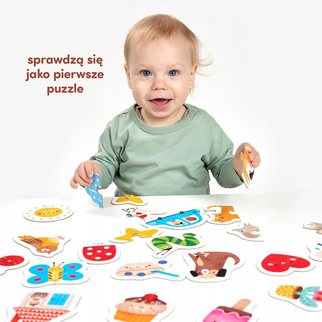 CzuCzu Moje pierwsze puzzle Do pary 15m+