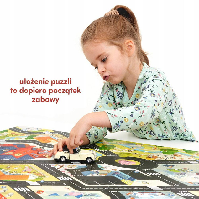 Duuuże Puzzle 35 Droga dla Pojazdów CzuCzu