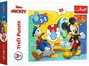 Trefl Puzzle 30 Myszka Mickey i Wesoły Domek 18289