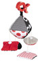 Canpol babies kontrastowa karuzelka podróżna do wózka/fotelika SENSORY TOYS