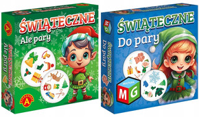 2w1 GRA ALE PARY ŚWIĄTECZNE + GRA DO PARY ŚWIĄTECZNE 4+ Alexander Multigra