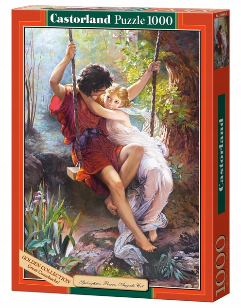 Puzzle 1000 Układanka Pierre-Auguste Cot WIOSNA Sztuka 9+ Castorland