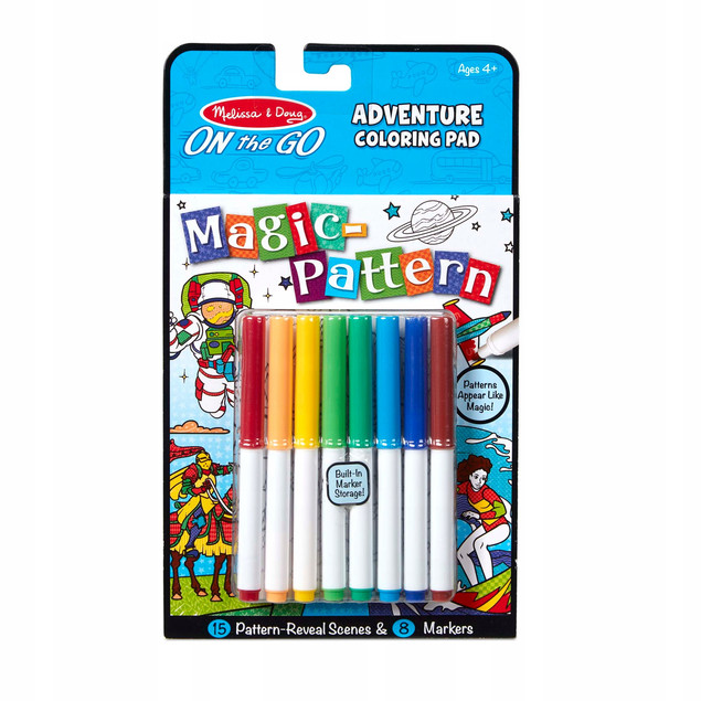 Kolorowanka PRZYGODY Magic Colouring Pad 3+ Melissa & Doug