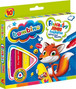 Flamastry 10kol Jumbo Bambino trójkątne standard MAJEWSKI