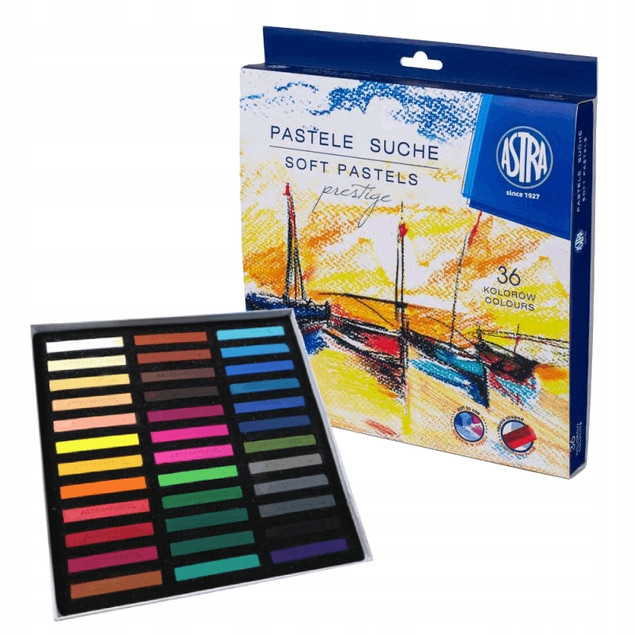 Pastele suche Astra Prestige 36 kolorów
