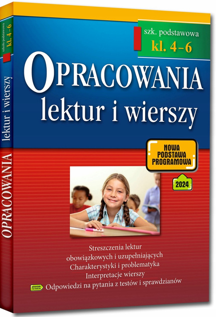 2w1 Opracowania LEKTUR I WIERSZY Szkoła Podstawowa Klasa 4-6 + Klasa 7-8