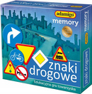 Gra Memory Znaki Drogowe Pamięciowa Dla Dzieci Pamięć 8+ Adamigo 07318