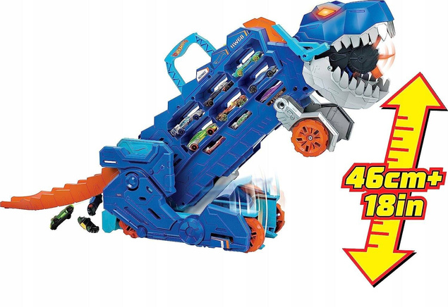Hot Wheels City T-Rex Mega Transporter HNG50 prod. Mattel