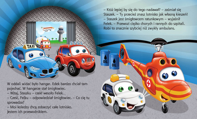 Na Lotnisku. Samochodzik Franek