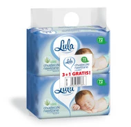 LULA Chusteczki Nawilżane z ALOESEM 4 x 72 szt.