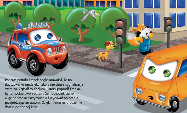 Policjant. Samochodzik Franek