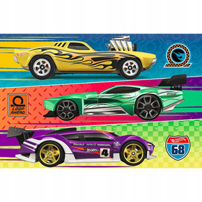 Puzzle 60 Układanka Auta HOT WHEELS Wyścig Pojazdy Trefl 17389