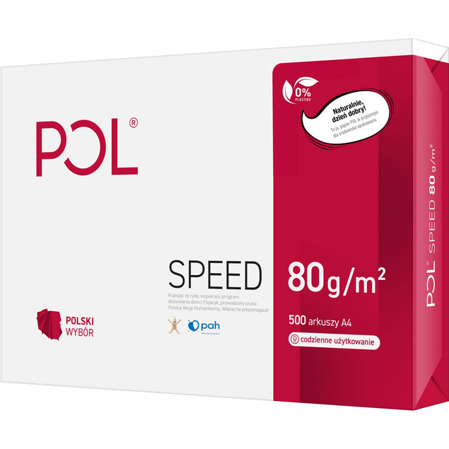 5x Papier Biurowy Xero A4 500 Kartek Uniwersalny Do Drukarki PolSpeed