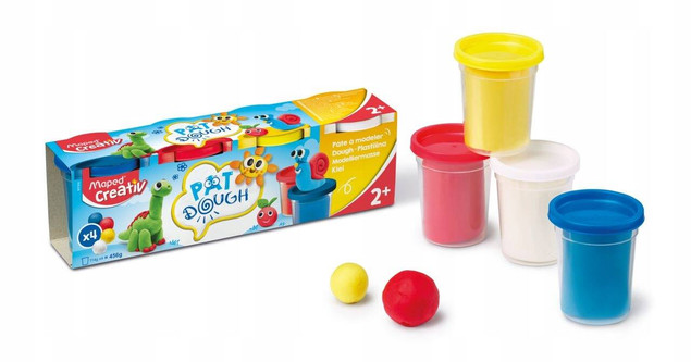 Masa plastyczna 4 kolory