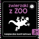 Książeczka Kontrastowa Zwierzaki Z Zoo Rozwój Maluszka 3M+ Skrzat