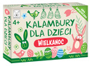 Kalambury Gra Świąteczna WIELKANOC Planszowa Rodzinna 4+ Kangur