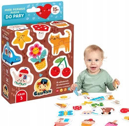 CzuCzu Moje pierwsze puzzle Do pary 15m+