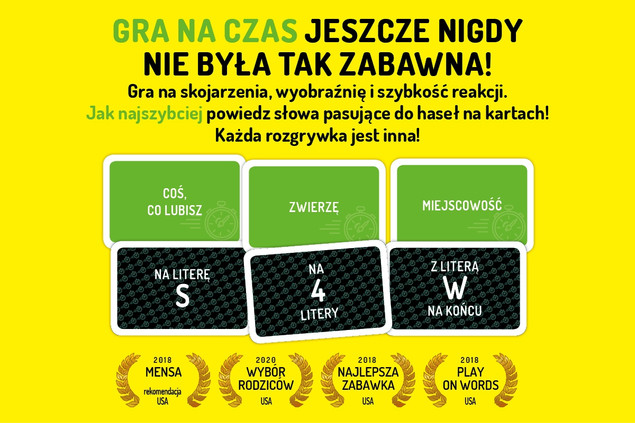 Gra Na Czas Skojarzenia Wyobraźnia i Szybka Reakcja 8+ Nasza Księgarnia