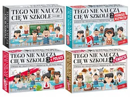 Pakiet 4w1 TEGO NIE NAUCZĄ CIĘ W SZKOLE 10+ Kangur
