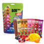 BOB SNAIL Pasek 7 Smaków x 14g OWOCOWE PRZEKĄSKI MIX Pasków 100% Owoce