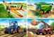 Castorland puzzle 4w1 Maszyny rolnicze