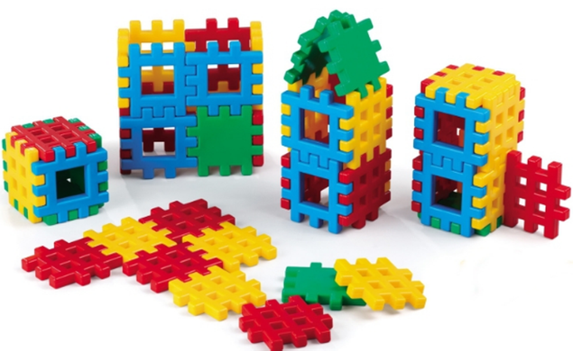 Marioinex klocki Konstrukcyjne Waffle 170 Box