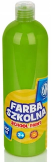 Farba Plakatowa Szkolna 500ml LIMONKOWA 3+ Astra 301217006