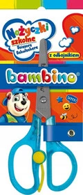 Nożyczki Bambino Mini Zoo z odbojnikiem 13 cm