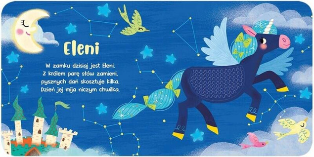 Jednorożce. Poznaj i dotknij. Książeczka sensoryczna