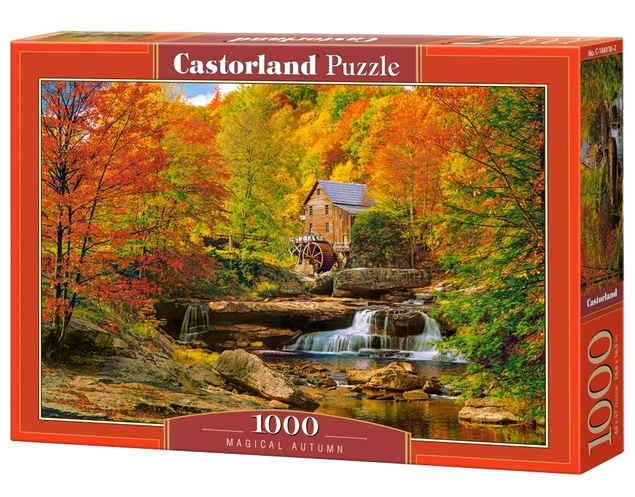 Puzzle 1000 Układanka Krajobraz DOMEK W LESIE Widok Jesień 9+ Castorland