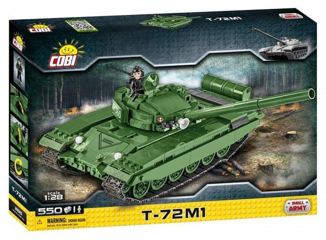 Klocki Small Army T-72 M1 Radziecki czołg podstawowy
