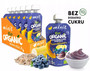 6x MIXIT BIO Kaszka Naturalna BANAN JAGODA Płatki Czteroziarniste 110g 6M+