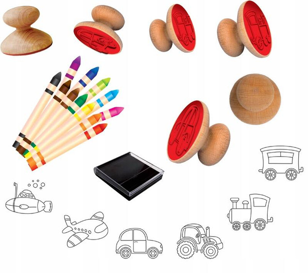 Pieczątki Stempelki Pojazdy Adamigo