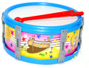 Bęben Perkusyjny Perkusja 23cm + Pałeczki Instrument Dla Dzieci MIX MAREK