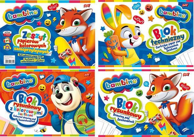 Wyprawka Bambino Szkolna Duży Zestaw do szkoły 12e