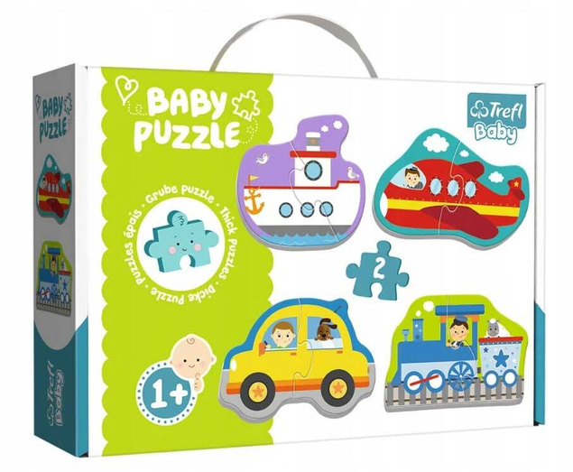 Puzzle BABY CLASSIC Pojazdy transport TREFL 36075